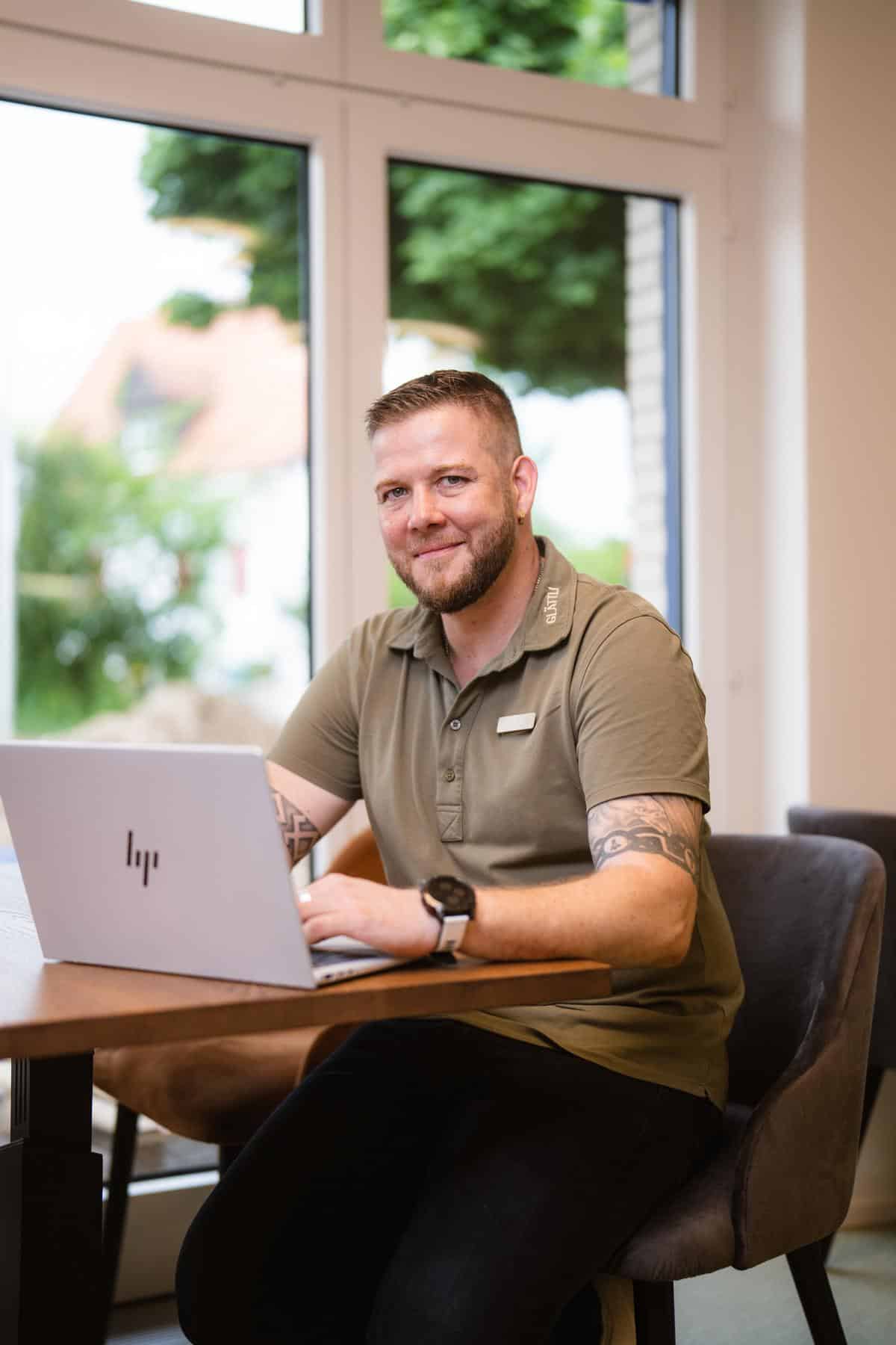 Tobias Jäkel, Teamleiter Gastronomie + Events im Glättli Restaurant